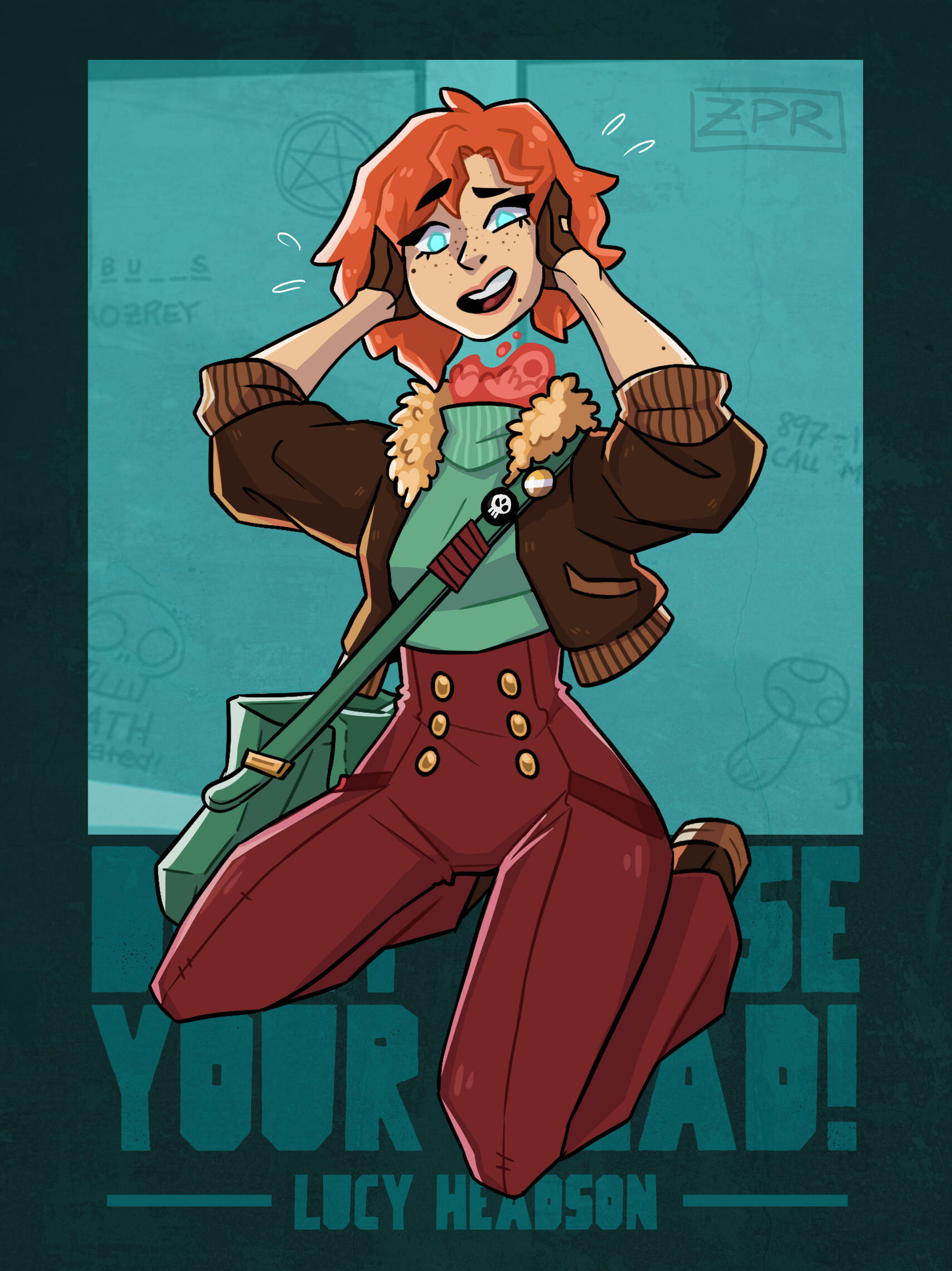 Lucy Headson - Character Design