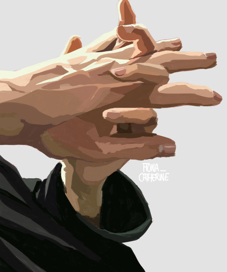 Hands - Painting Study