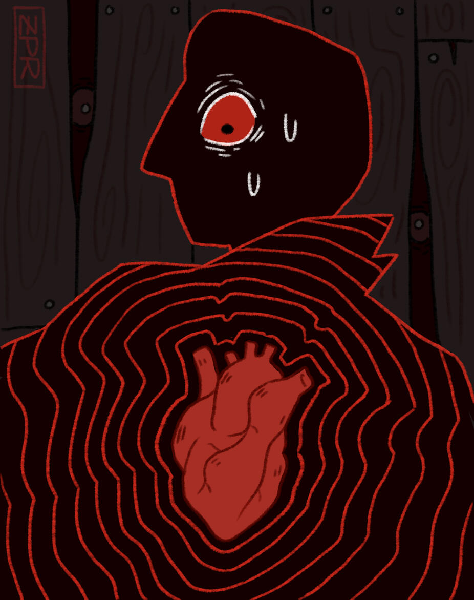 &quot;The Tell-Tale Heart&quot; Short-Story Illustration