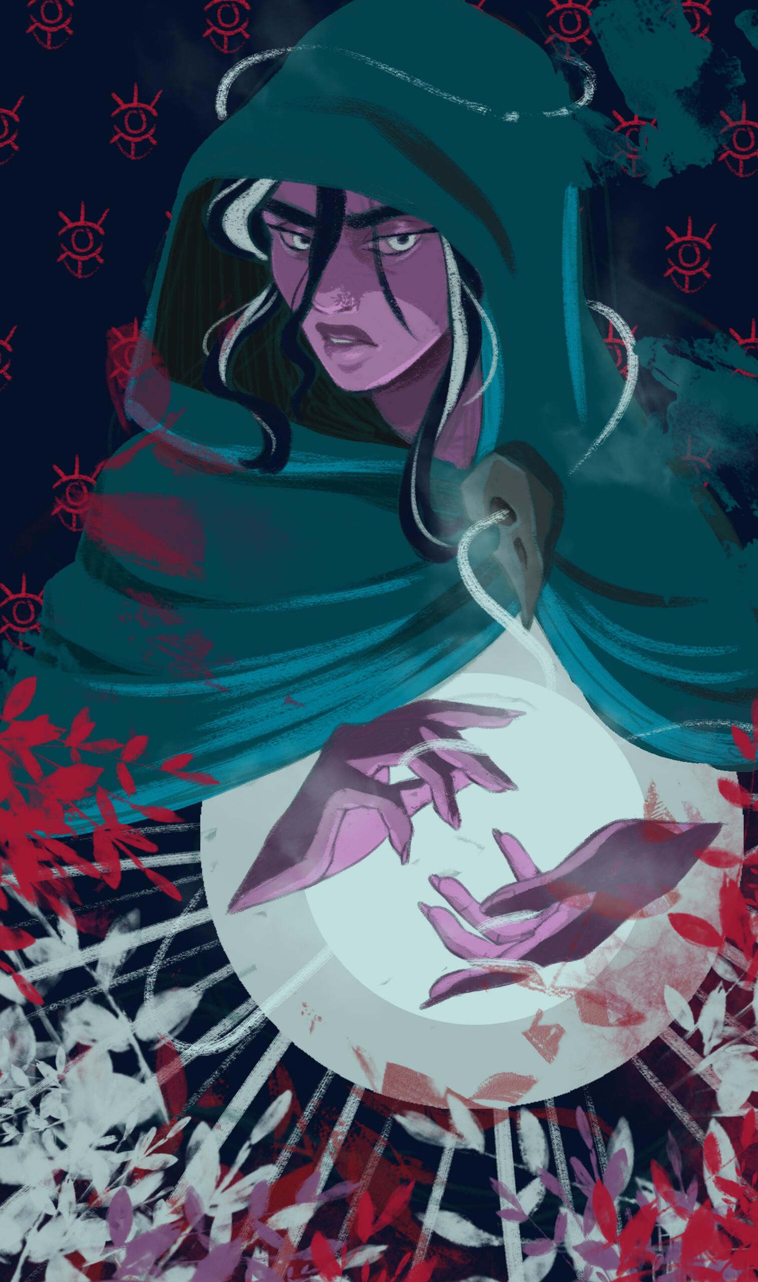 &quot;The Witch from the Grave&quot; Cover Illustration